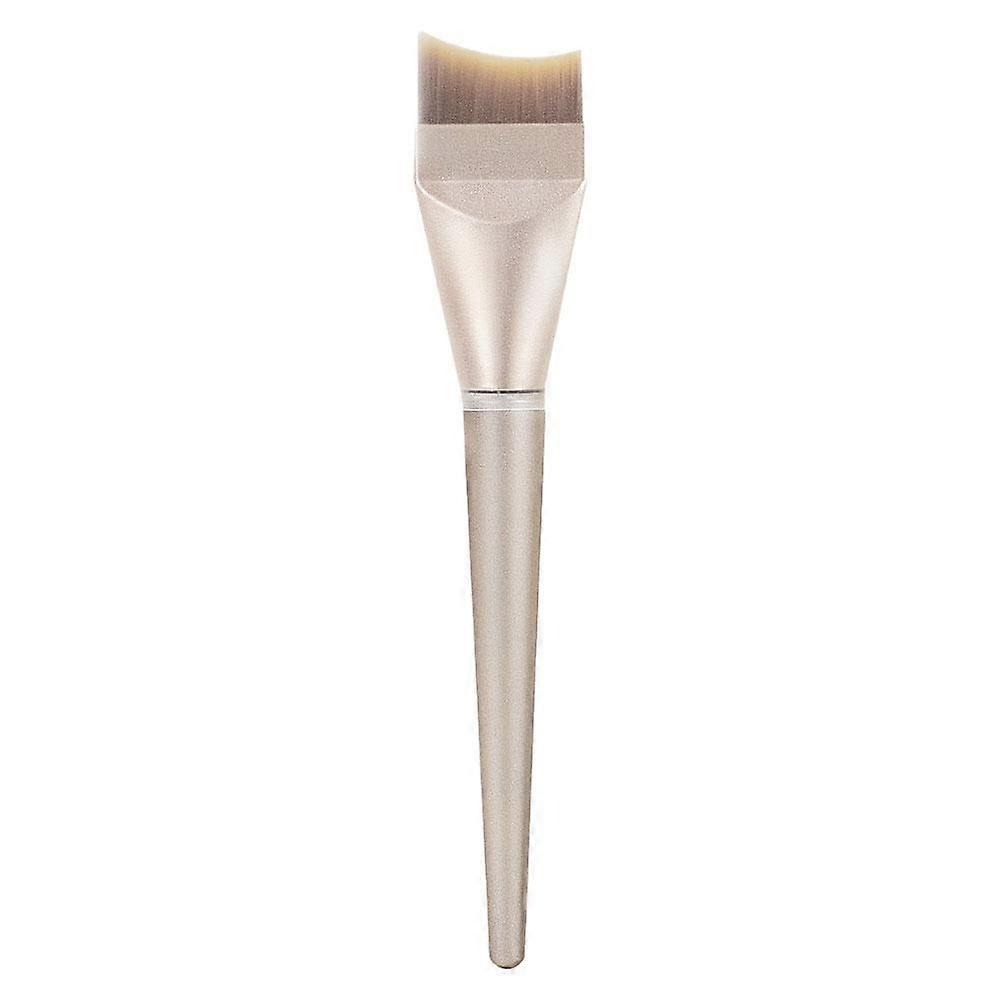 Seamless Crescent Foundation Brush For Flawless Finish Reusable Skin Friendly Contour Makeup Applicator Wet Dry Use All Skin Types