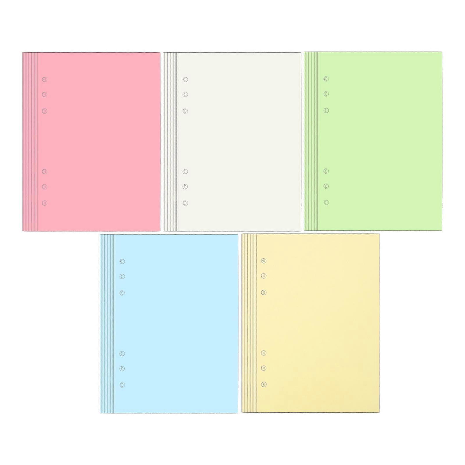 Refill Paper Binder Inserts for Notebook Use 50 Sheets