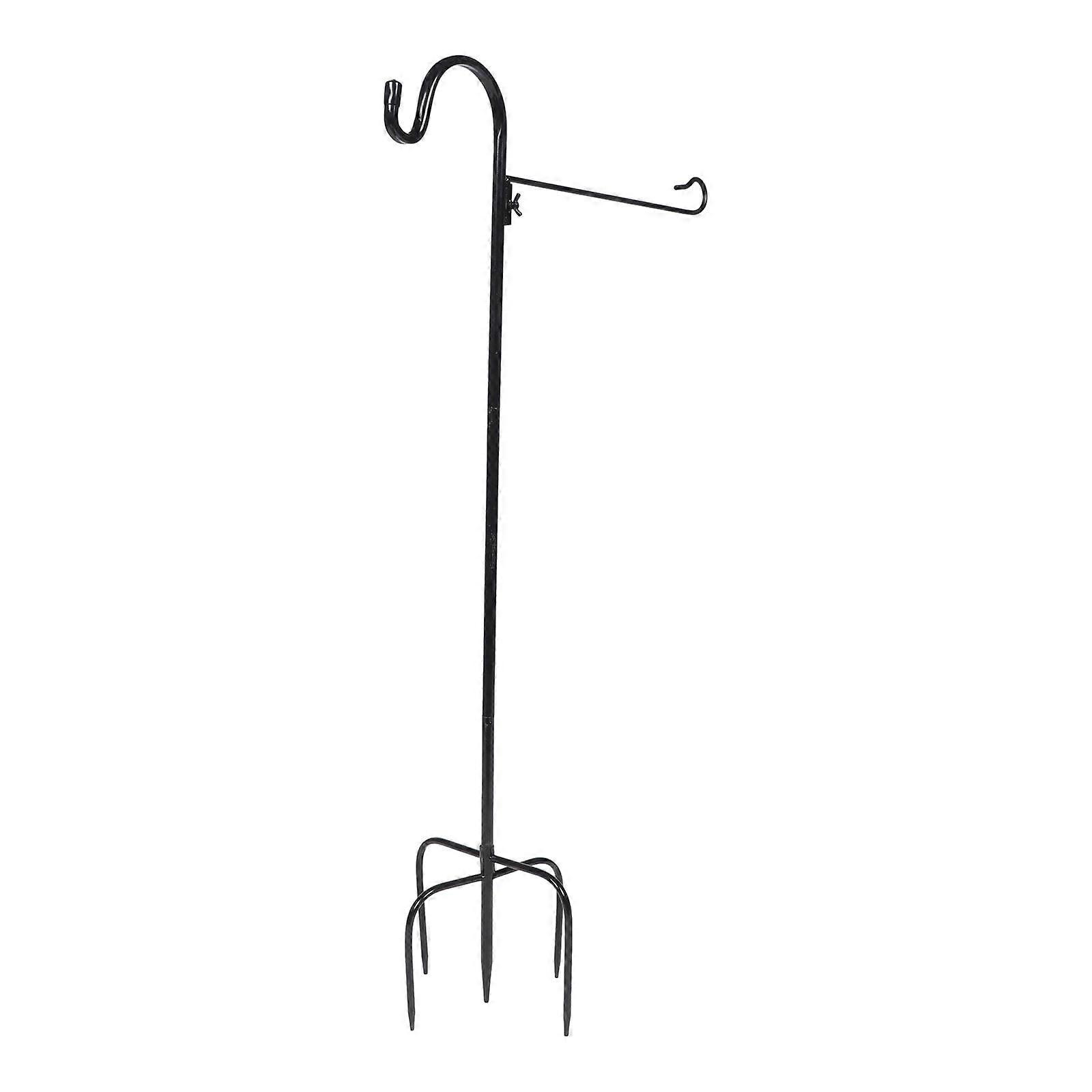 Shepherd Hook Outdoor Lamp Hanging Hook Iron Hanger Hook Ground Inserted Light Hook