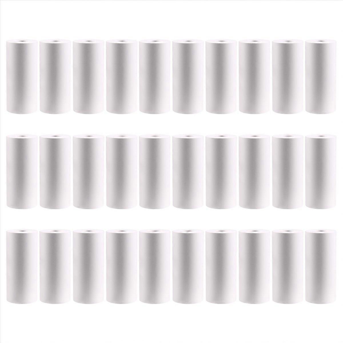 57x25mm termopapper 30 rullar vit