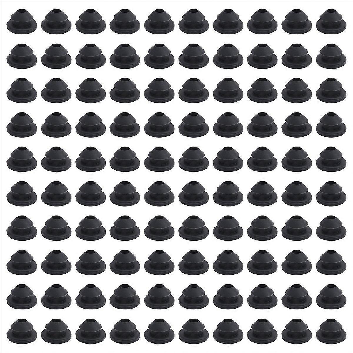 100PCS Cable Railing Rubber Grommets for 1/8In 5/32In 3/16In Cables