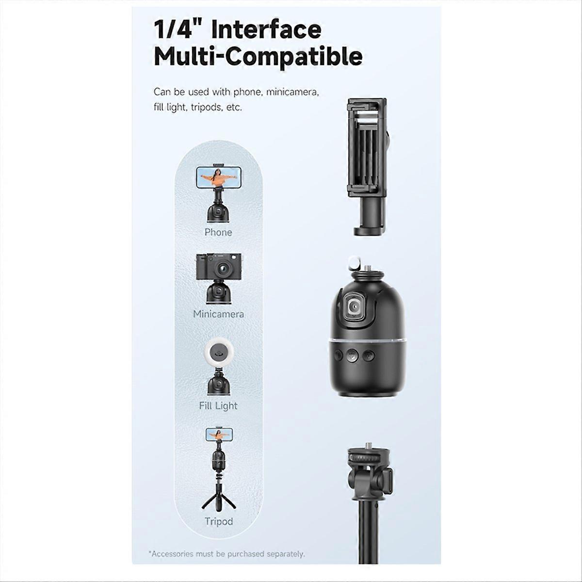 P03 Pro Gimbal Stabilizer AI Following Face Tracking Desktop Gimbal