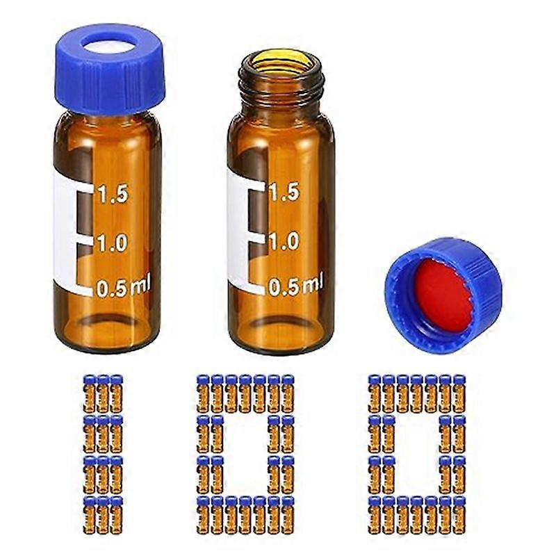 2Ml Autosampler Vial, 100 Pack HPLC/ Vials 9-425 Lab Amber Vials
