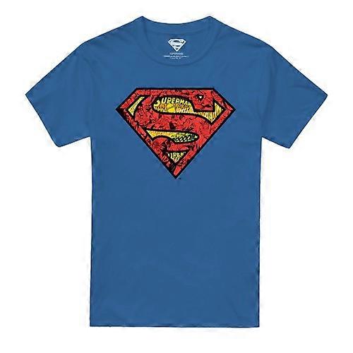 Superman Mens Comic Collage T-Shirt