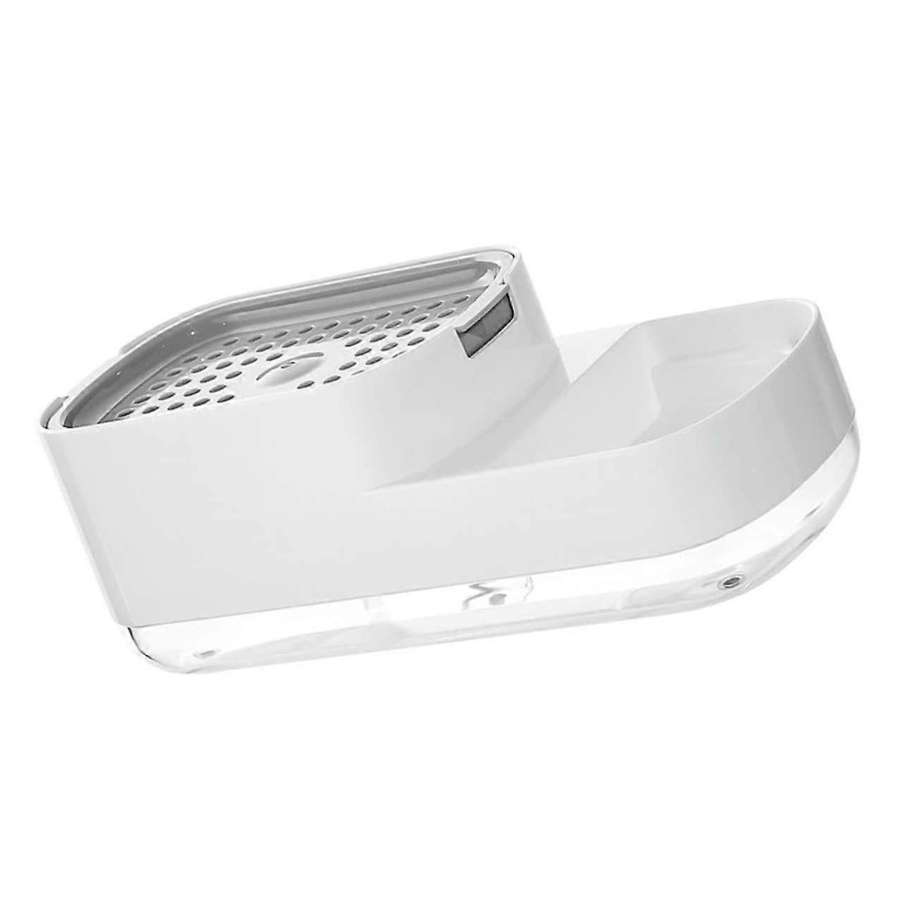 Foaming Soap Dispenser for Kitchen Sink with Easy Press Operation and Detachable Reusable Container