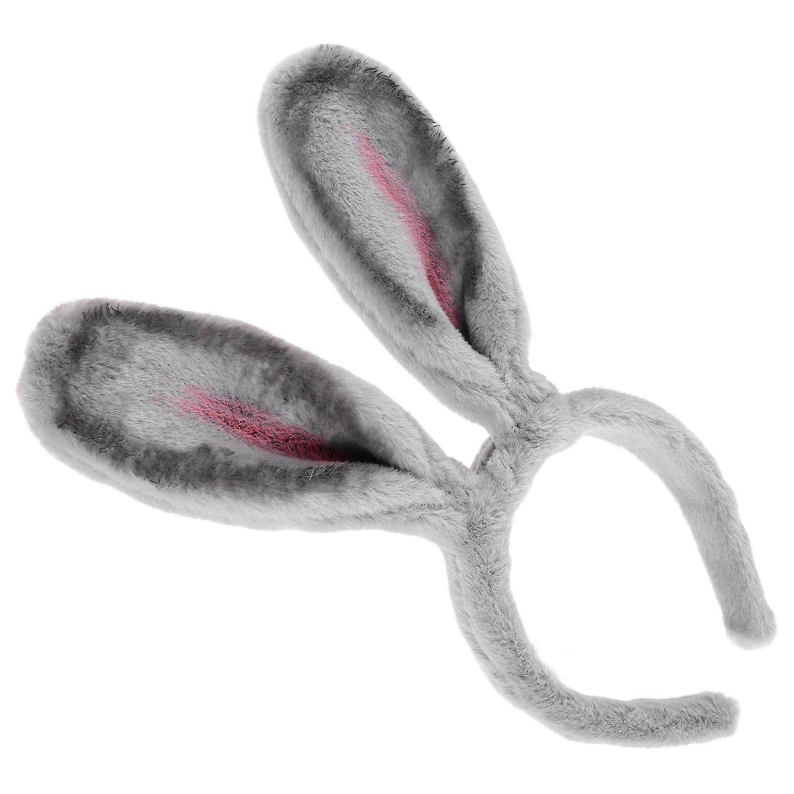 Ears Headband for Party with Plush Long Ears