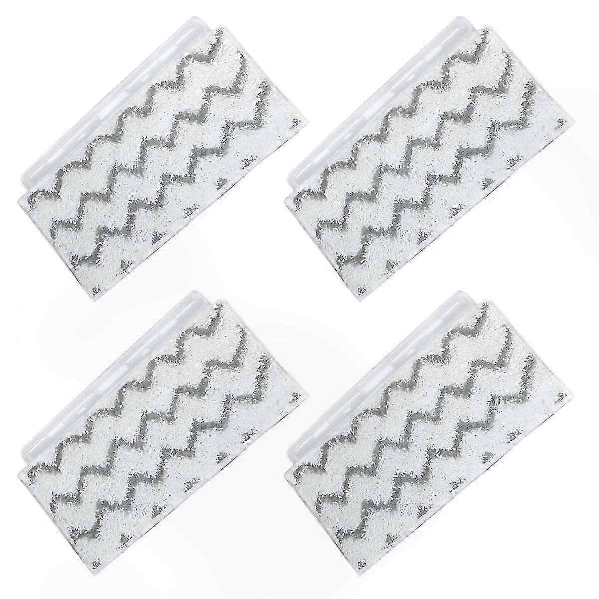 Washable Microfiber Mop Pads for Vacuum Mops, Compatible with Multiple Models