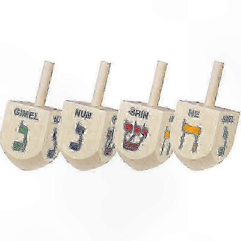 Klassiske snurretopper for barn til julefestdekor