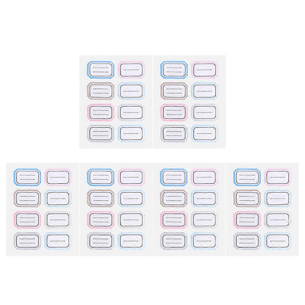 Multi-Function Handwritten Label Stickers Self-Adhesive 36 Sheets