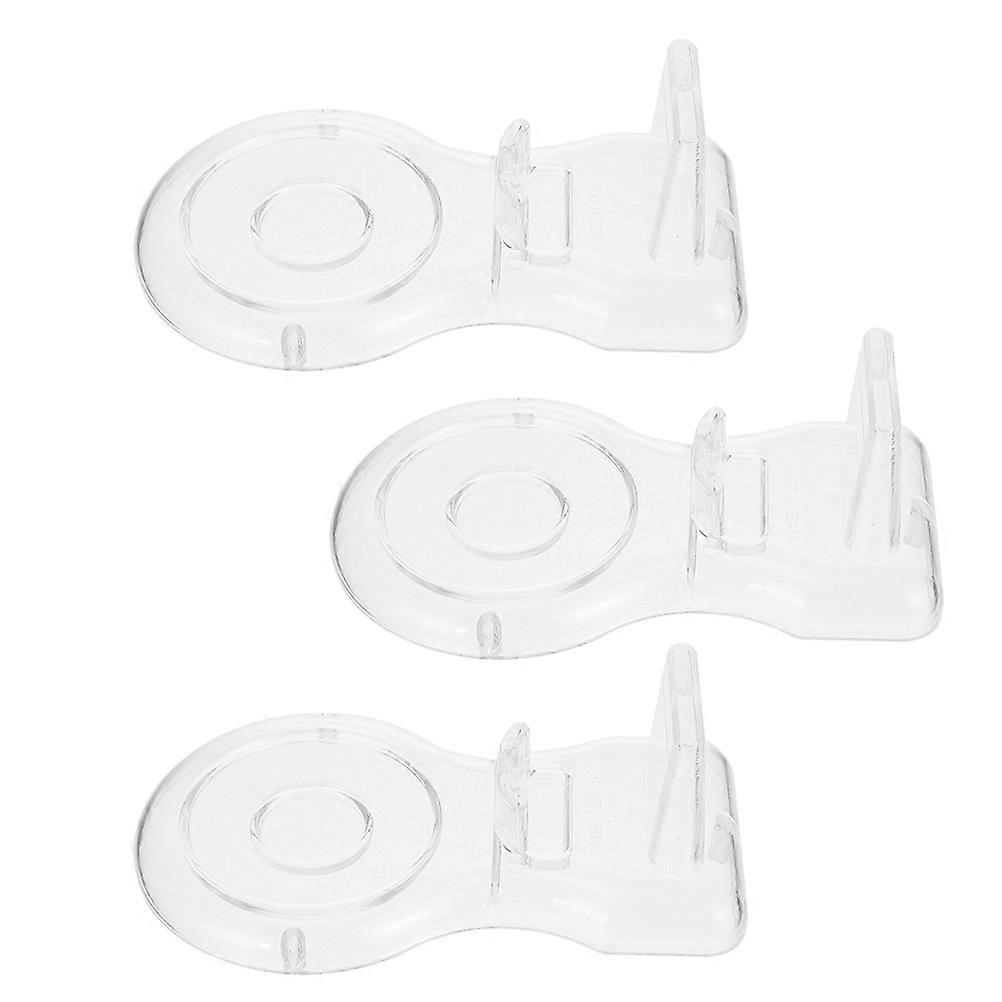 Elegant Acrylic Tea Cup and Saucer Display Stand for Display 3Pcs Holder