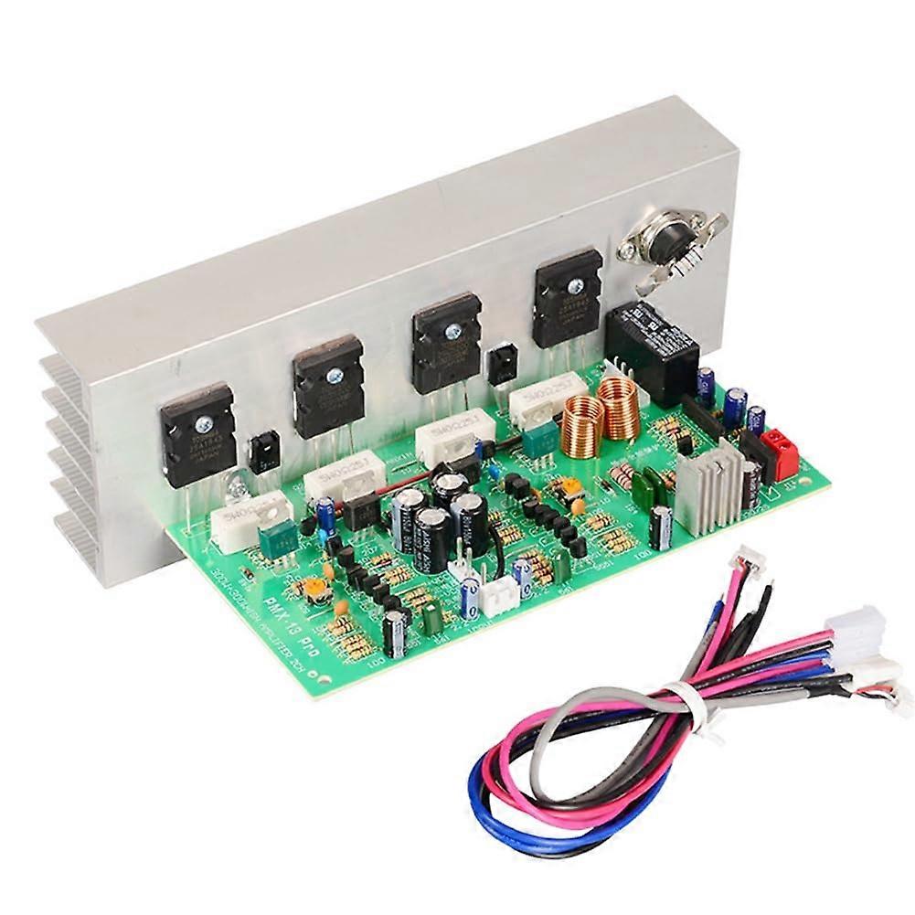Amplifier Board 2SA1943/C5200 Transistor Pair, Dual 300W+300W Output, Temperature Control 2.0, HiFi Music Amplifier, Easy to Use