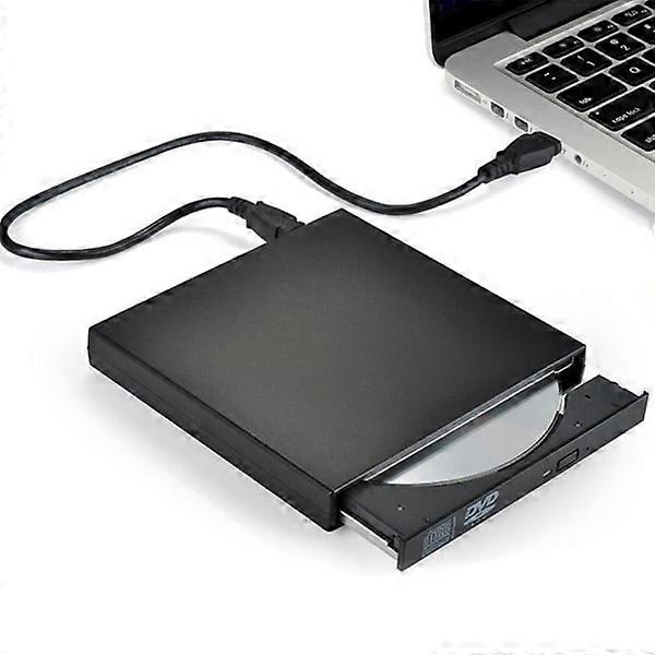 External CD/DVD reader compatible with laptop USB 3.0 & Type-C DVD player