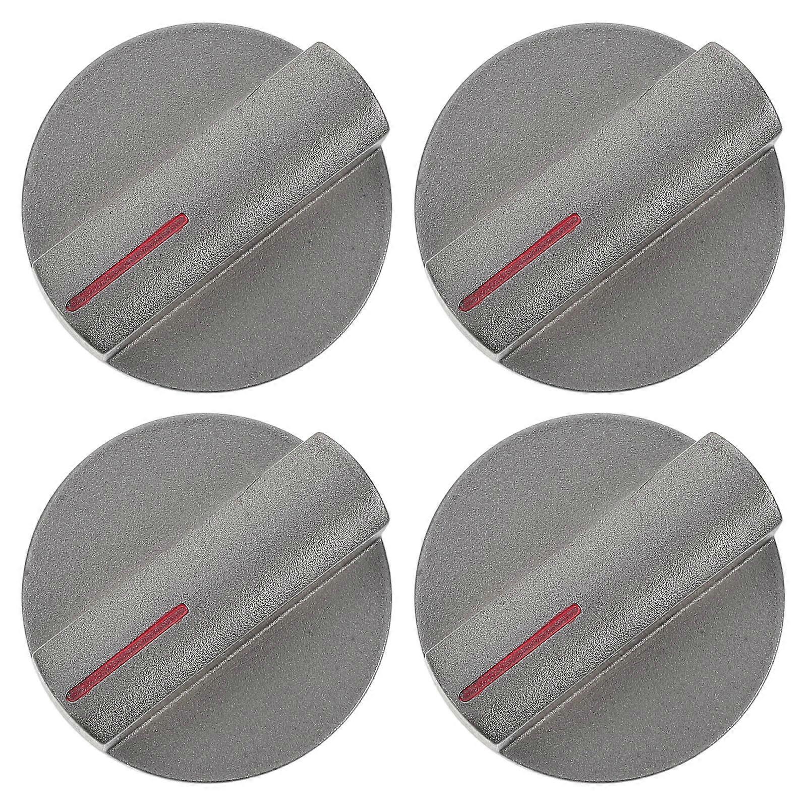 Gas Stove Knob Replacement 4Pcs for Convenient Cooking Control