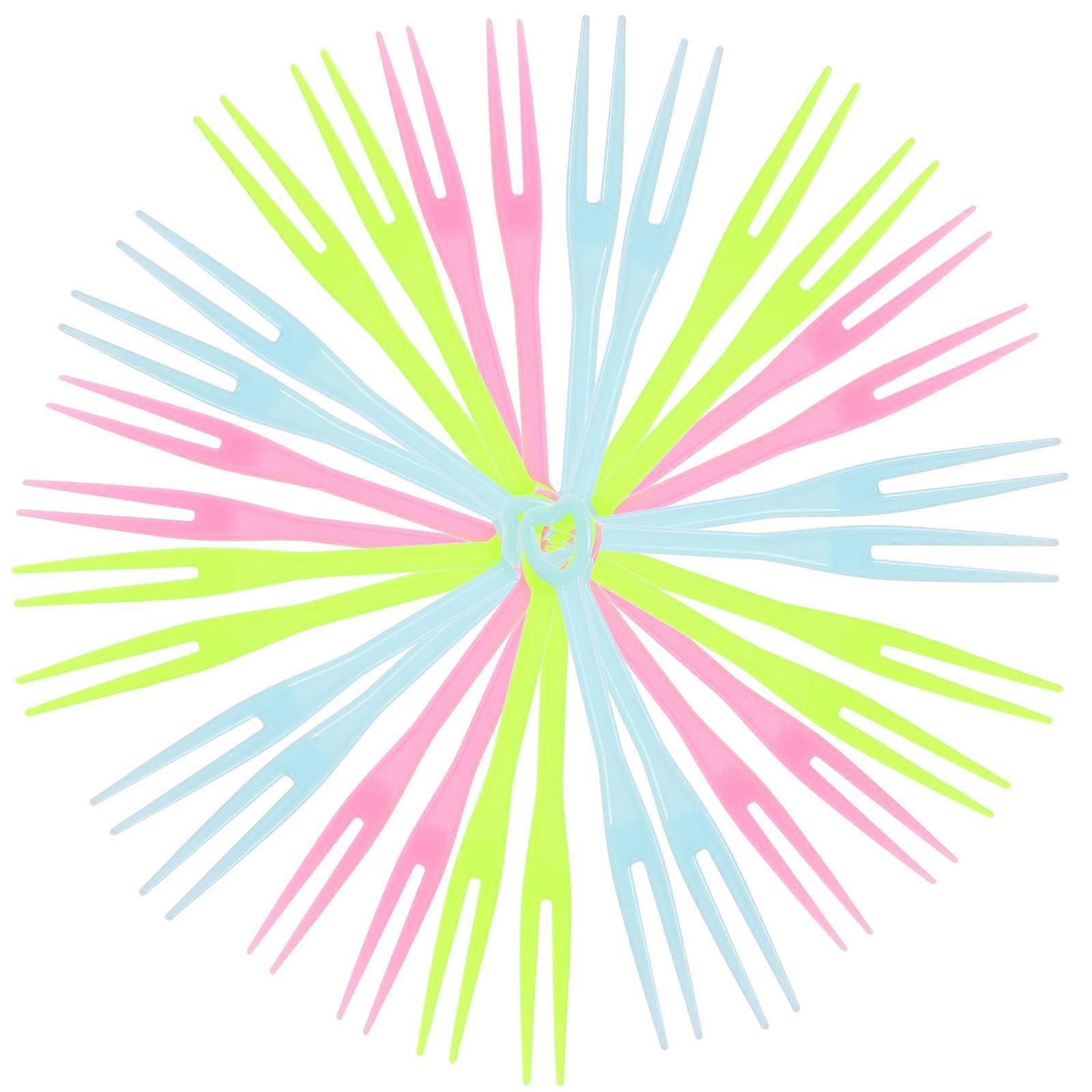 for Fruit Use 200Pcs Transparent Colorful