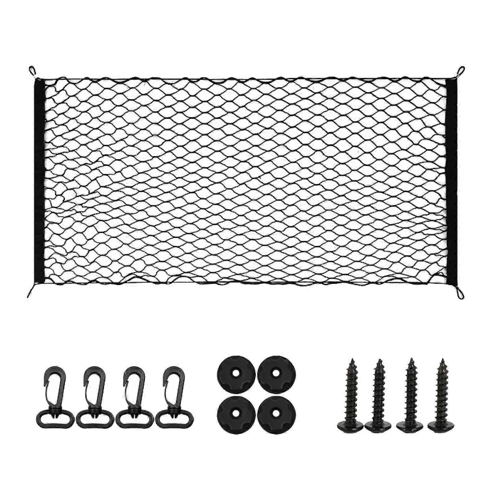 Car Cargo Net for Hongqi HS5 20192024, Elastic Single Layer Trunk Storage Organizer
