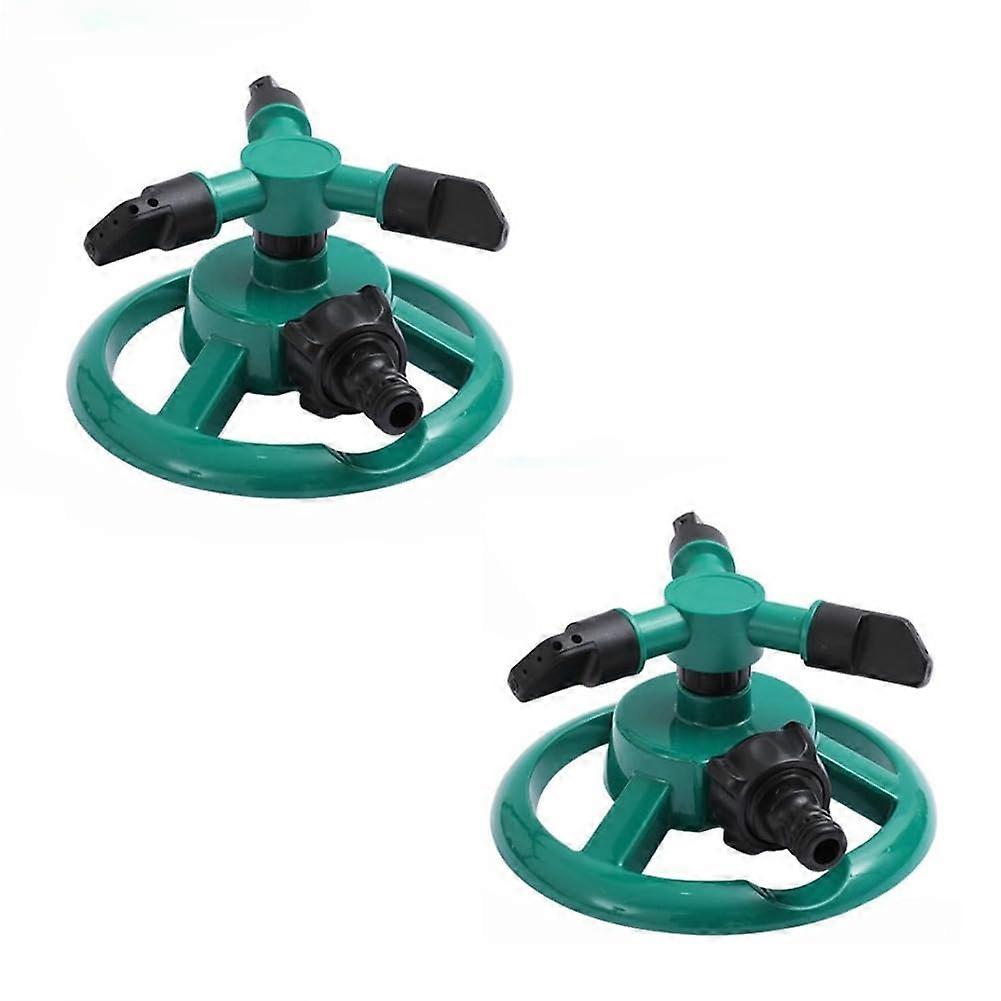 Garden Sprinkler 360° Rotating Automatic Watering with Adjustable Coverage for Lawn and Yard