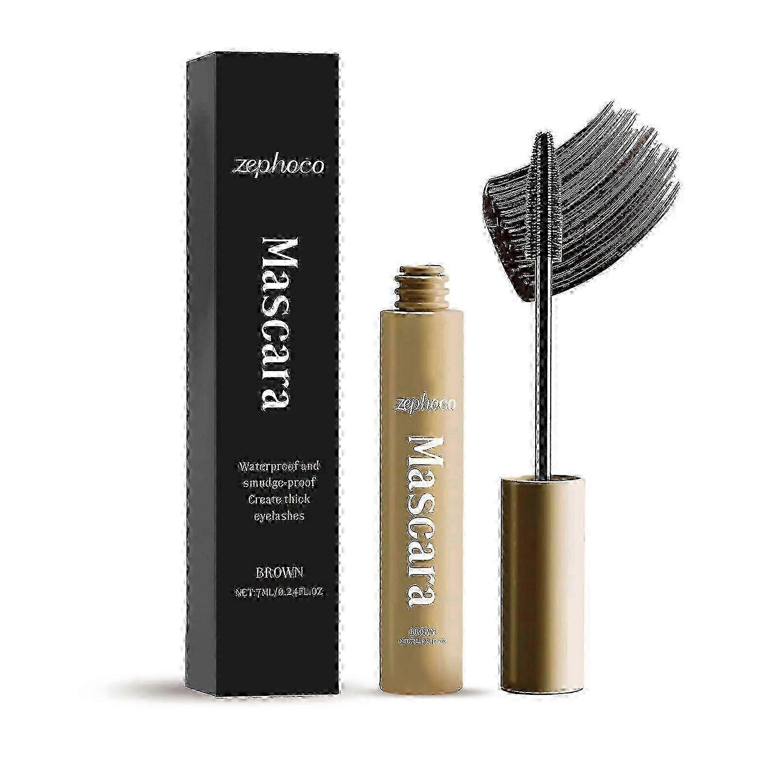 1-3Mascara extra volumisant, mascara allongeant et volumisant, résistant à l'eau et à la transpiration, longue tenue et sans bavure.