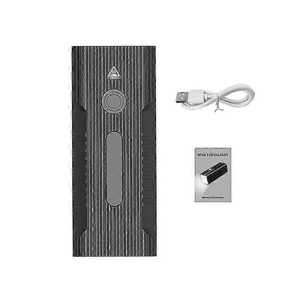 2025 Outdoor Emergency Flashlight Portable Cycle Light USB Rechargeable High Power Light Waterproof Bright Mini Flashlight