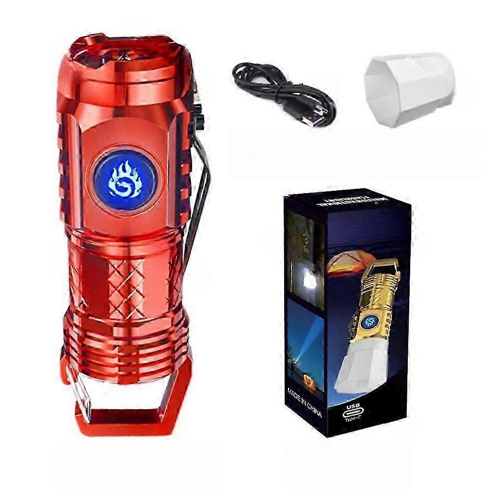 New Three-Eyed Monster Mini Flash Super Power Flashlight 25-26