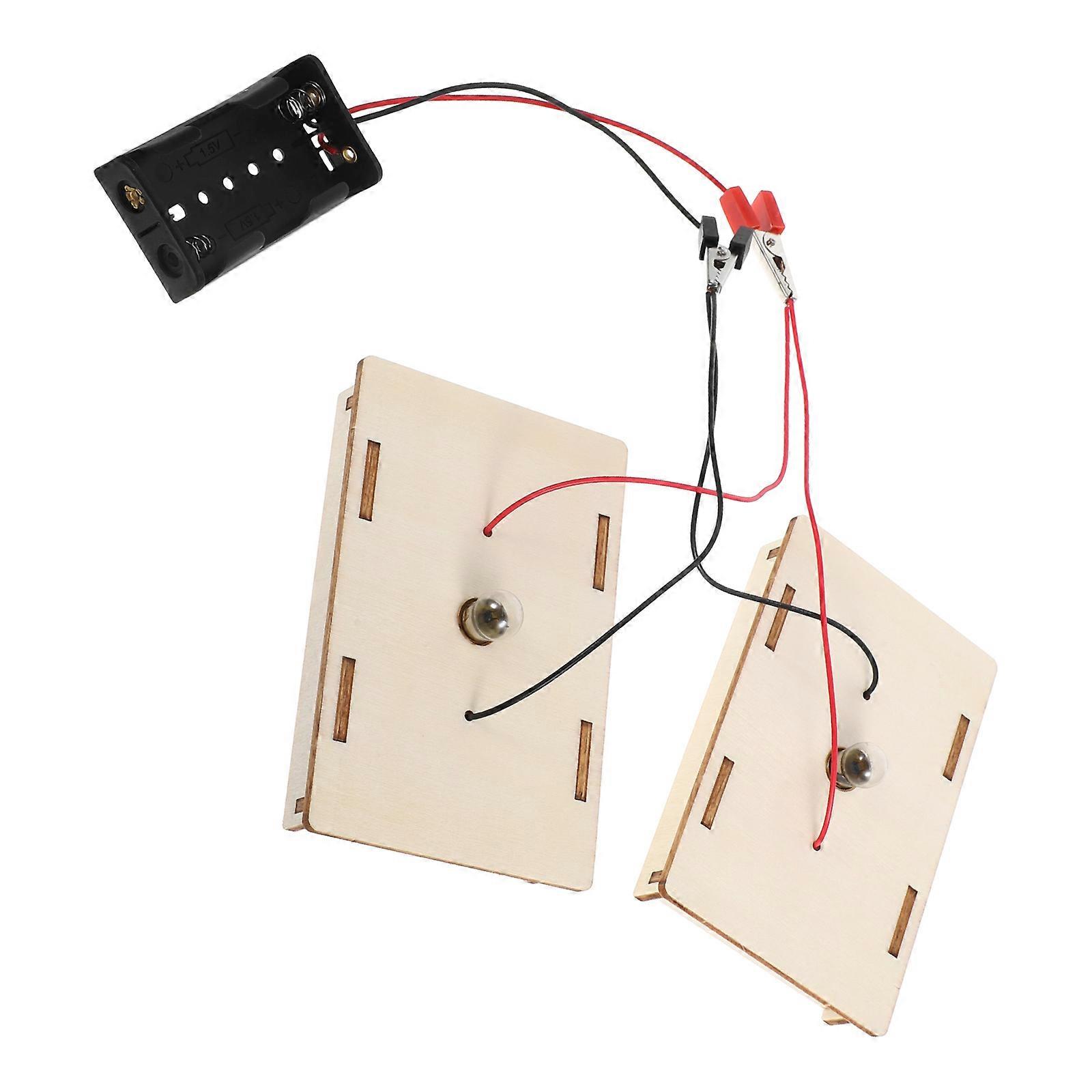 Science Experiment Kit Kids Electrical Circuit Educational Set 1Set