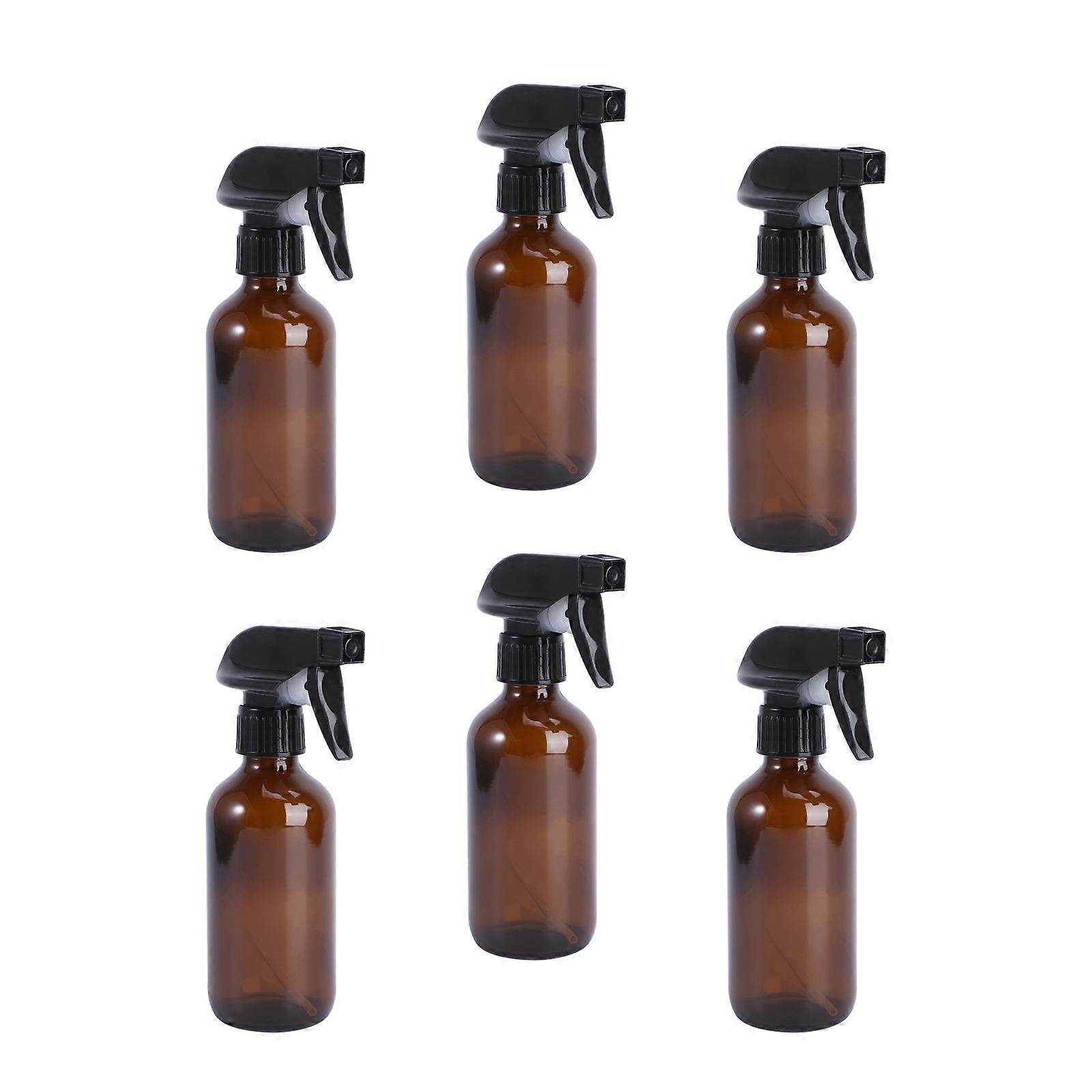 Brown Glass Spray Bottles for Spraying 18Pcs Refillable Storage Bottles