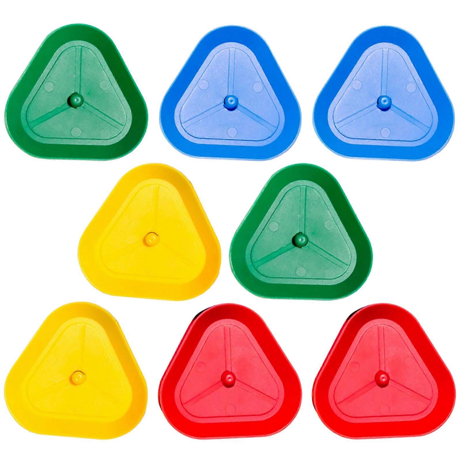 Reusable Poker Support Triangle Card Holders for Hands Free 8Pcs