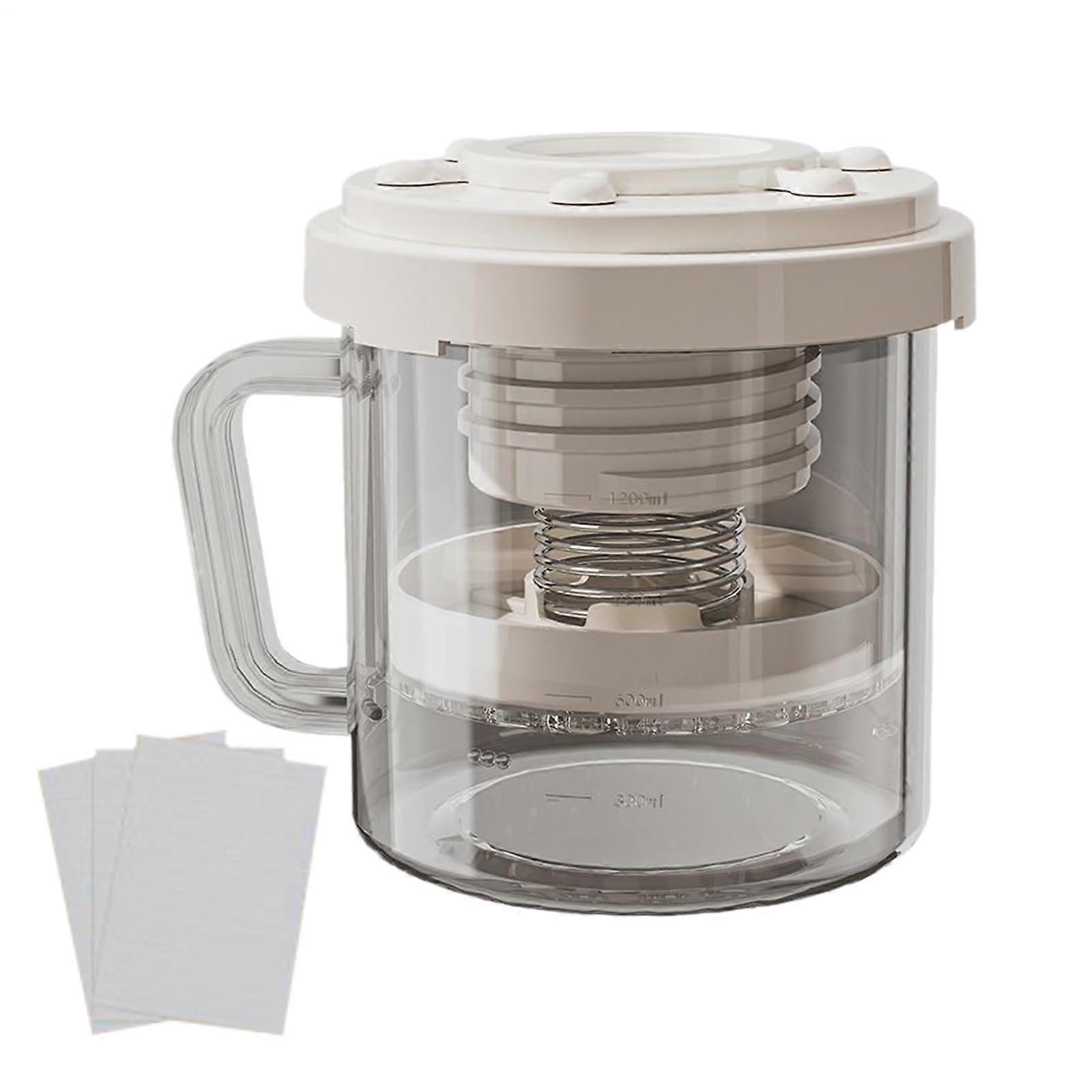 Yogurt Strainer with Lid, Reusable Multifunctional Yogurt Maker for Efficient Whey Separation Ref: 4850