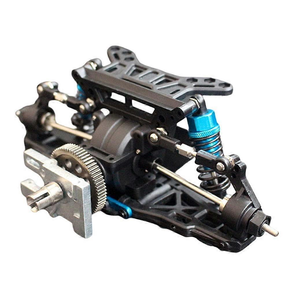 RC Car Axle Assembly for HSP 94123 1/10 Scale Rear Axle Replacement with Durable Performance