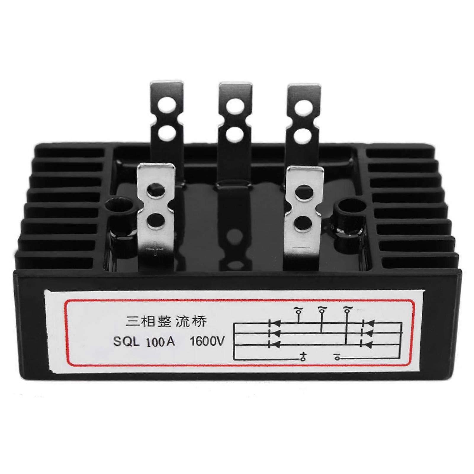 SQL100A 1600V 100A Three Phase Bridge Rectifier AC to DC  Current Diode Module for Power Supply