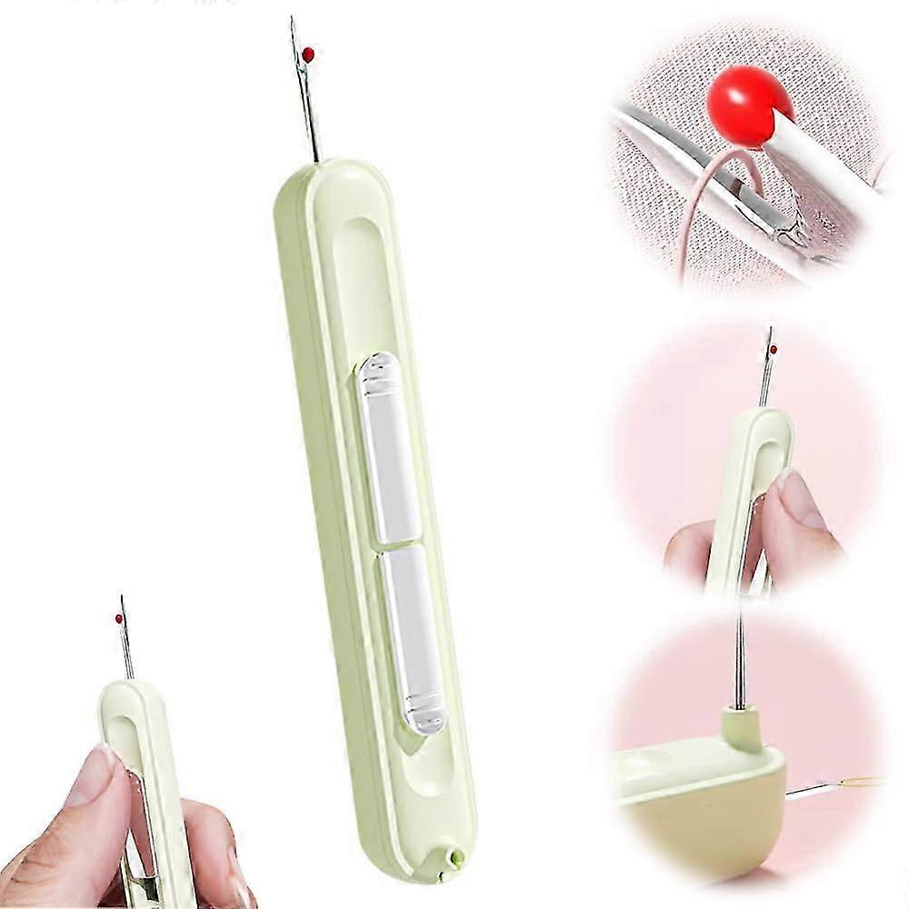 2-in-1 Needle Threader & Seam Ripper, Sewing Threading Tool for Knitting Quilting Embroidery