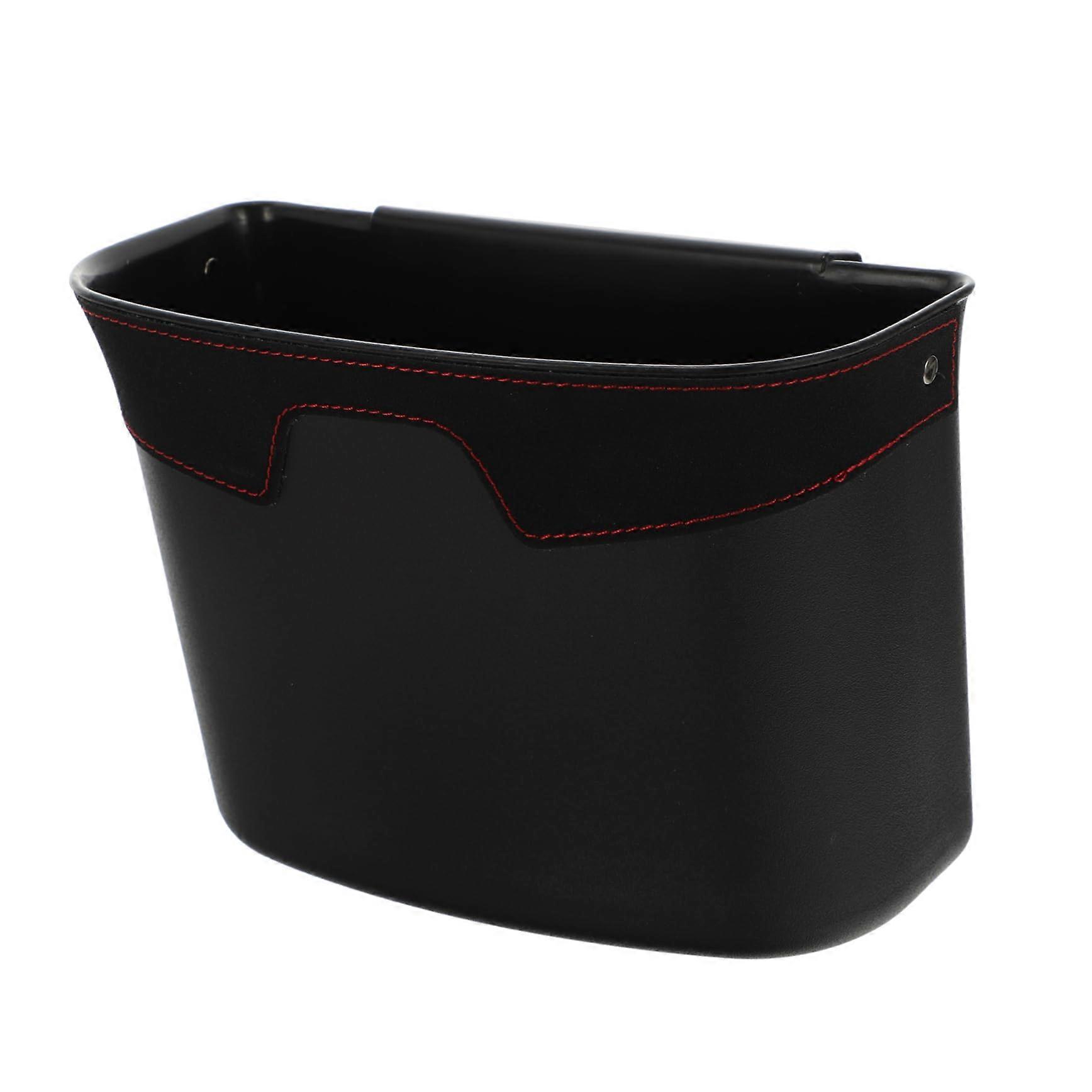 Car Trash Can Large Capacity Vehicle Garbage Bin Easy Installation Keeps Car Organized