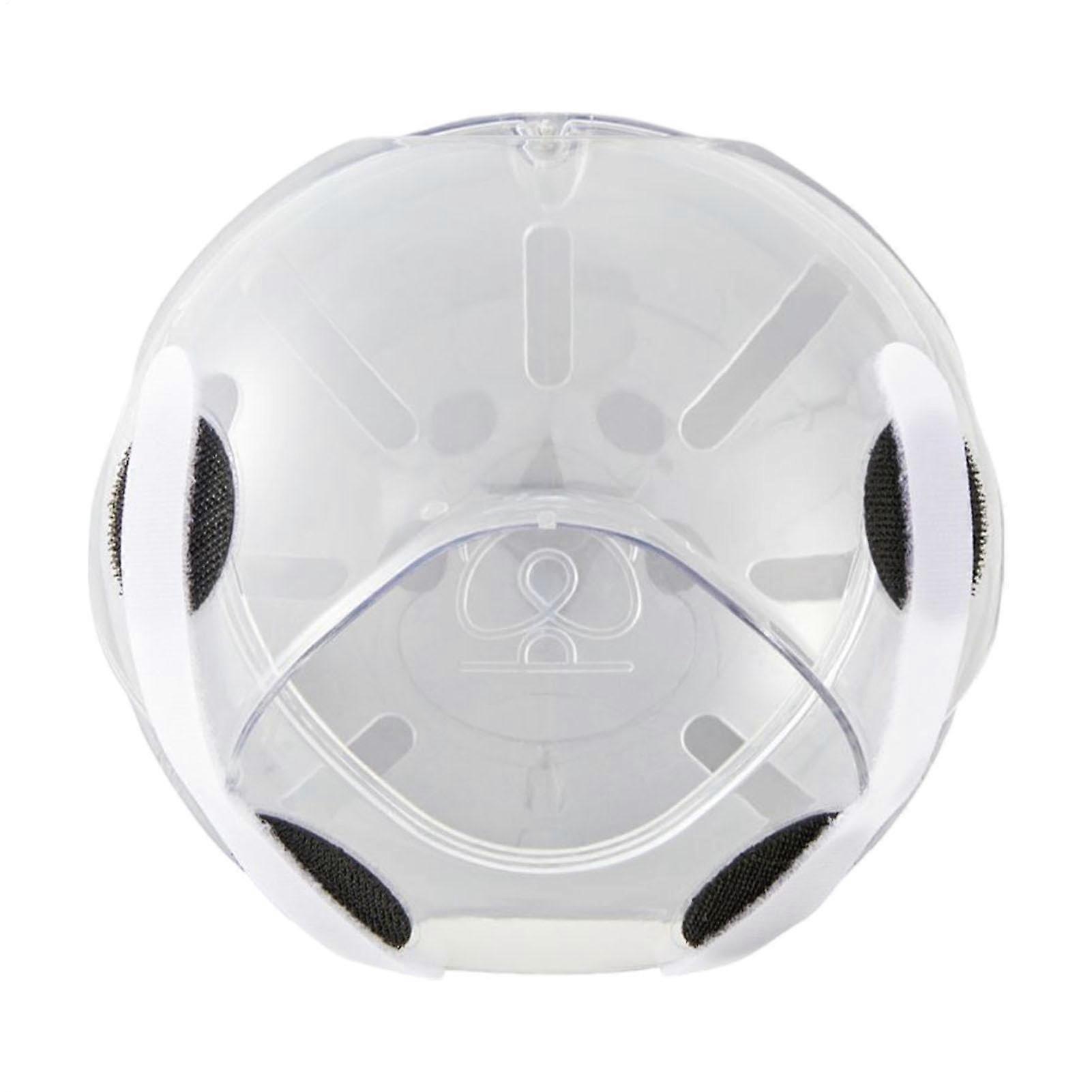 Cat Muzzle with Clear View Cover, Adjustable Breathable Design for Grooming, Bathing and Vet Visits