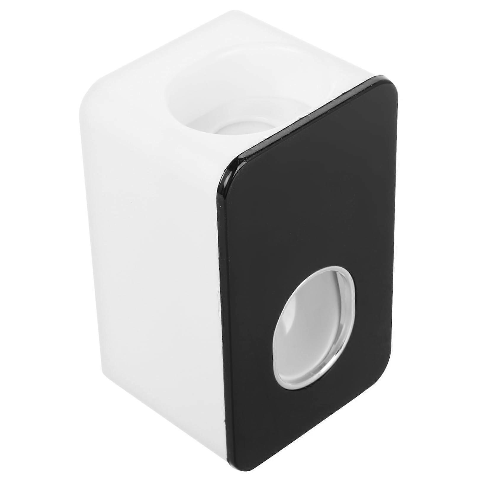 Automatic Toothpaste Dispenser and Wall Mounted Toothbrush Holder for Bathroom Space Saving Organizer