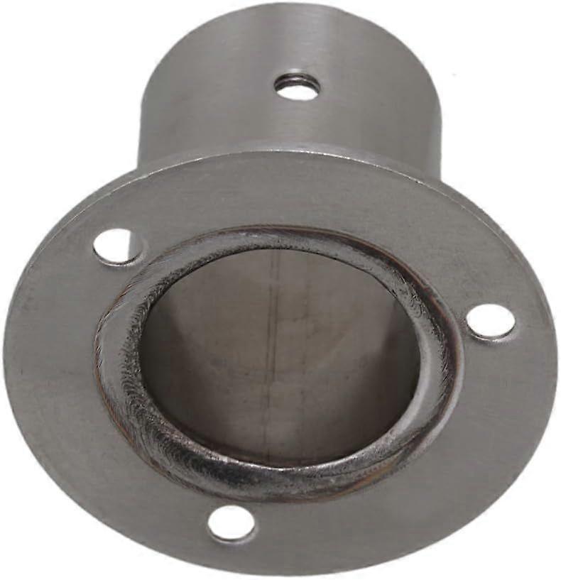 Stainless Steel Pipe Flange Socket Rod Holder Fitting Bracket For 25mm Dia Pipe