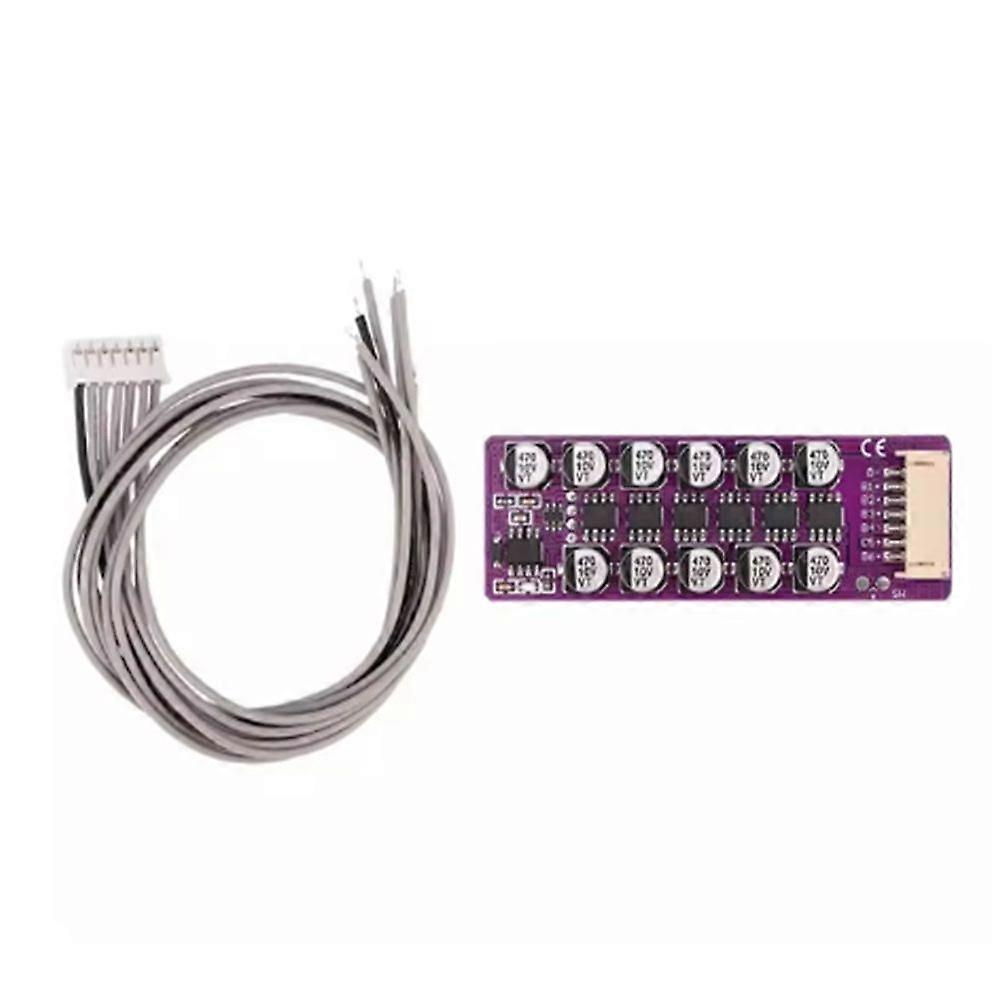 5S-6S Lithium Battery Active Equalizer Balancer Board High Current Capacitive Lithium Battery Balancer