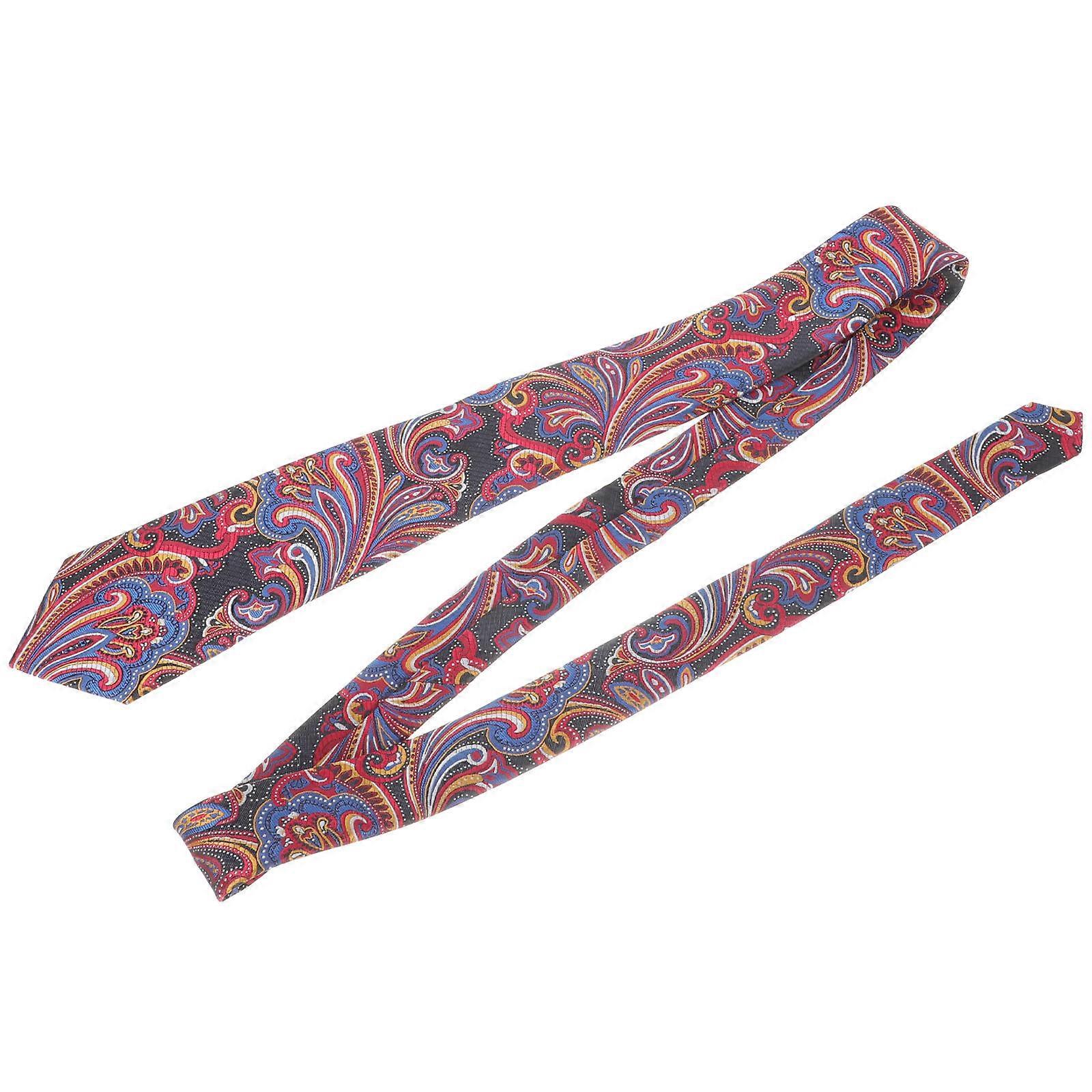 Creative Suit Tie Festive Costume Prop for Men Polyester Material 1Pack