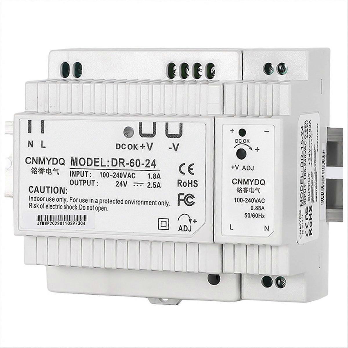 Switching Power Supply Single Output DC 24V DIN Rail Switch Power