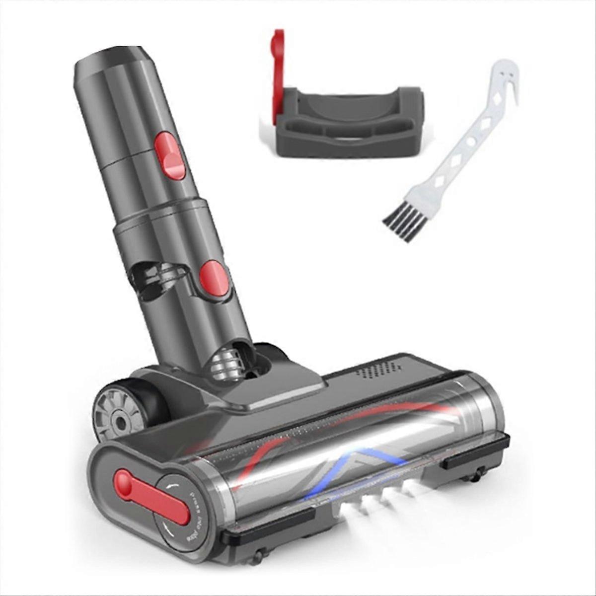Quick Release Roller Brush Cleaner Head Replacement with LED Lights