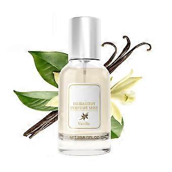 Vanilla Body Spray for Hair and Skin, Long Lasting Pheromone Perfume for Women, 30ml Travel Size