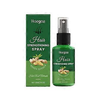 Spray do pielęgnacji włosów z ekstraktem z imbiru Lekka mgiełka do włosów Codzienna pielęgnacja skóry głowy 30 ml