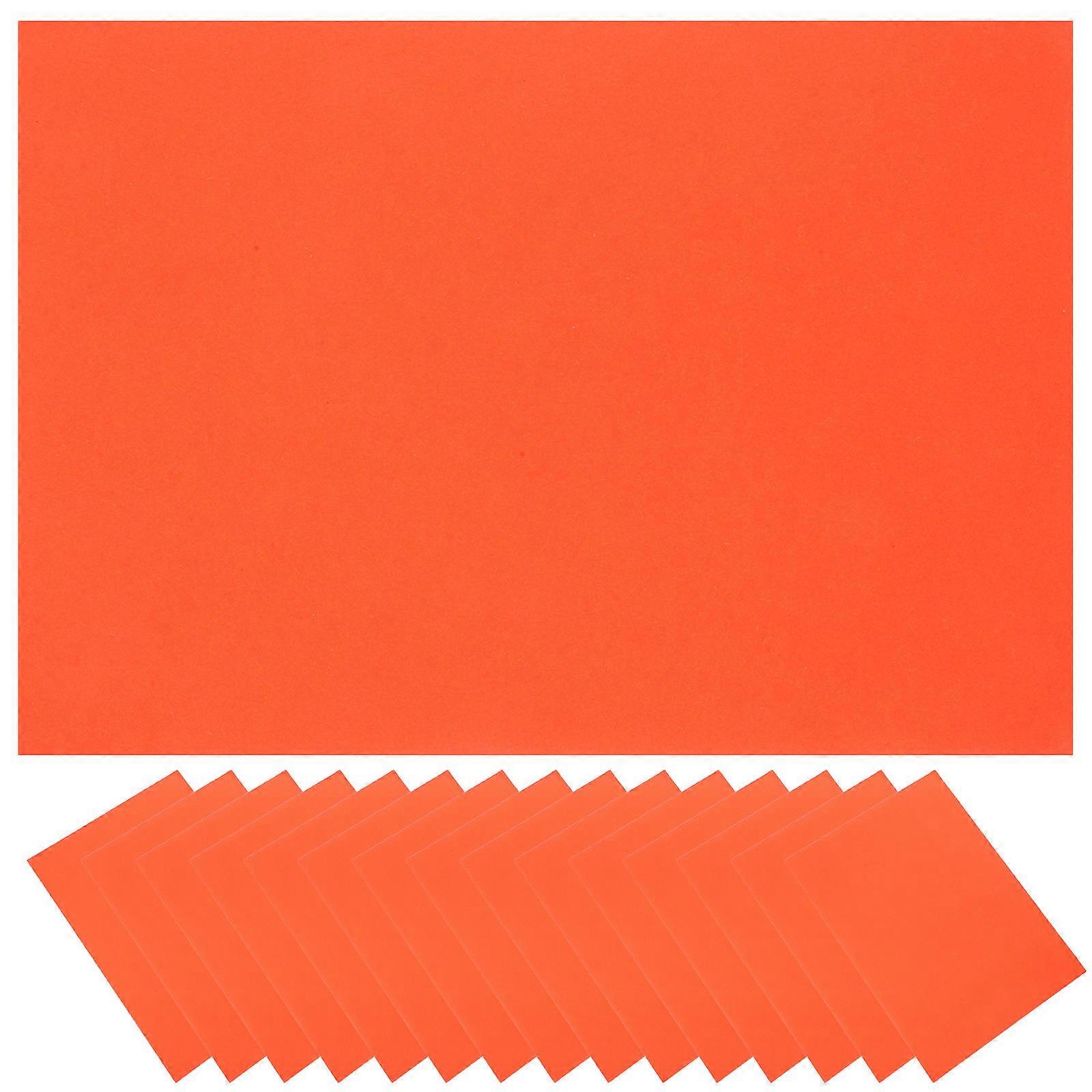Orange Colored Paper for Printer Use Creative DIY Craft 100 Sheets