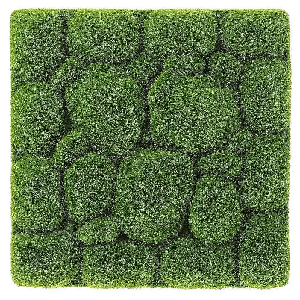 Artificial Moss Wall Panel Foam Board for Decor Green Realistic Simulation