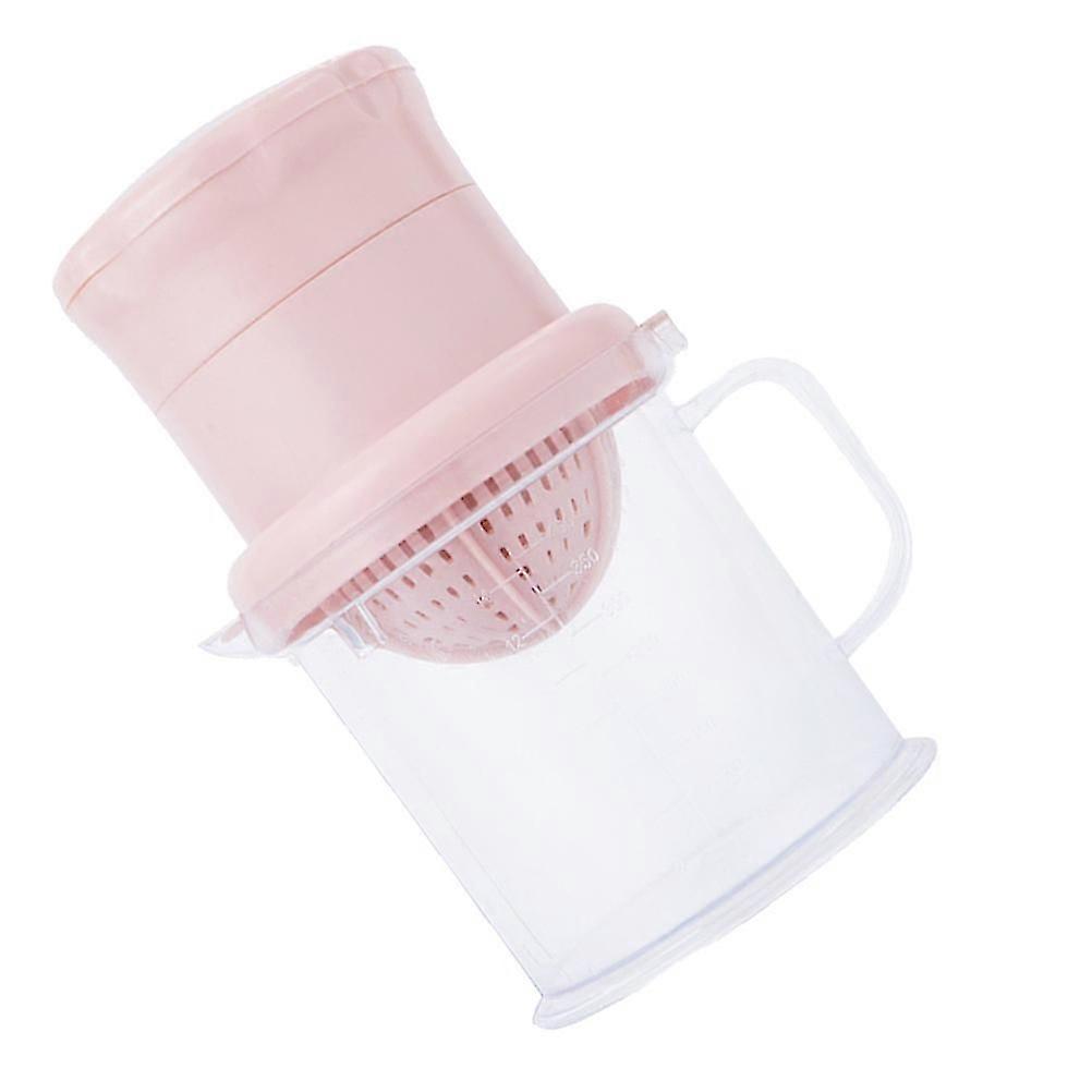 Hand Press Fruit Juicer Multi-Function Fruit Squeezer for Squeezing Fruits Pink