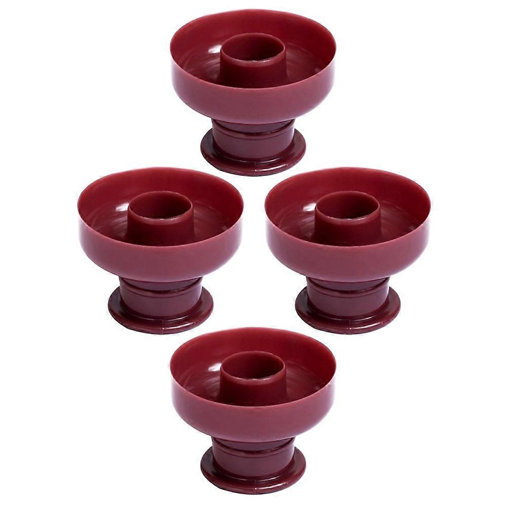Plastic Donut Mold Round Shape Mold for 4Pcs Creative Baking
