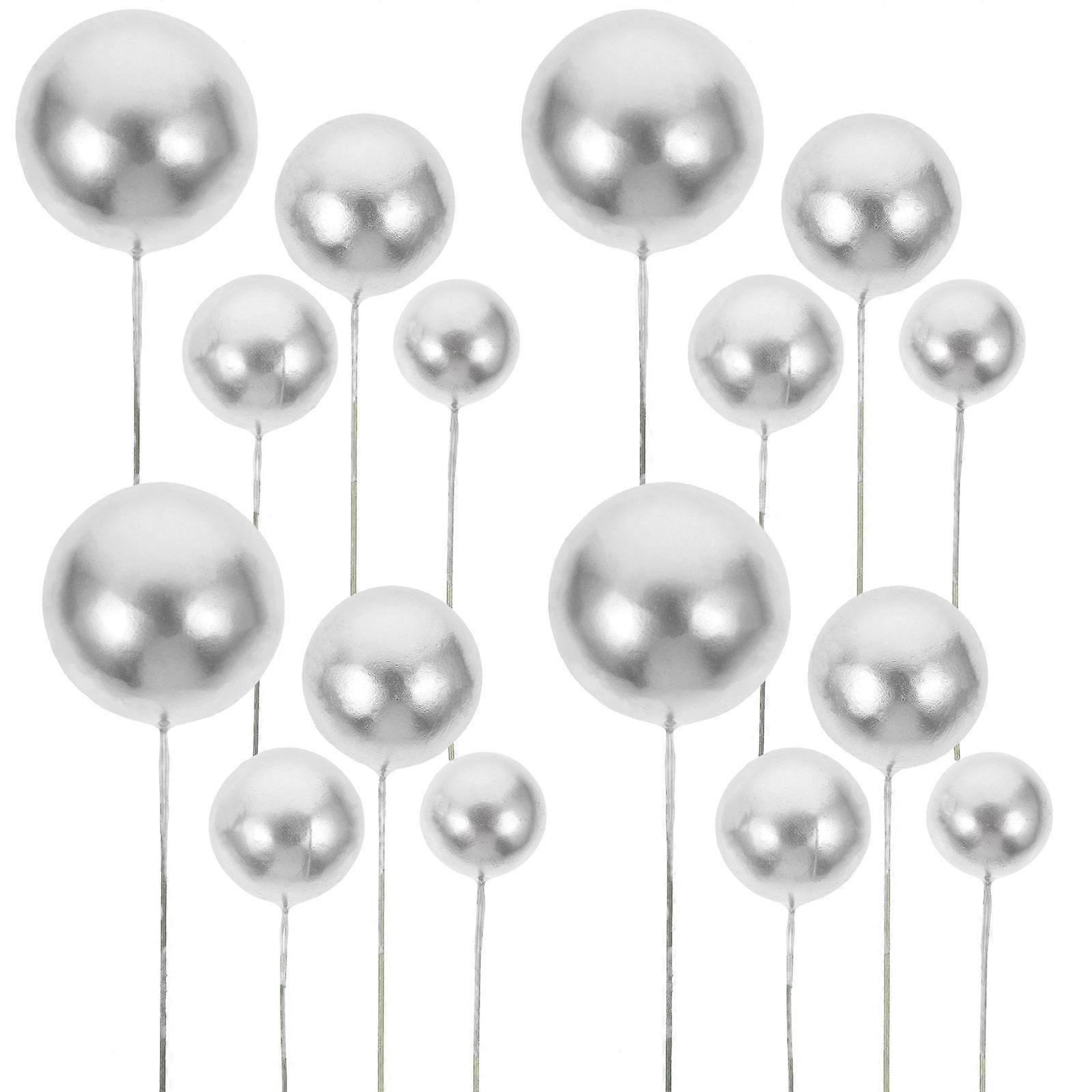 Balls Birthday Cake Decor Insert for Party 20Pcs