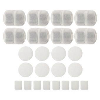 Lot de 8 filtres de rechange pour fontaine à eau pour chat : éponges de préfiltration et filtres pour fontaine à eau pour chat inclus.