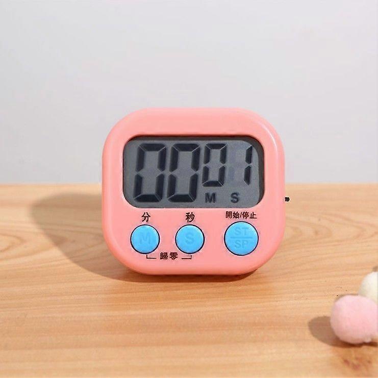 Visual timer, a dedicated timer for learning and doing homework, a desktop magnetic mini timer, forward and reverse timer.English style white compatib