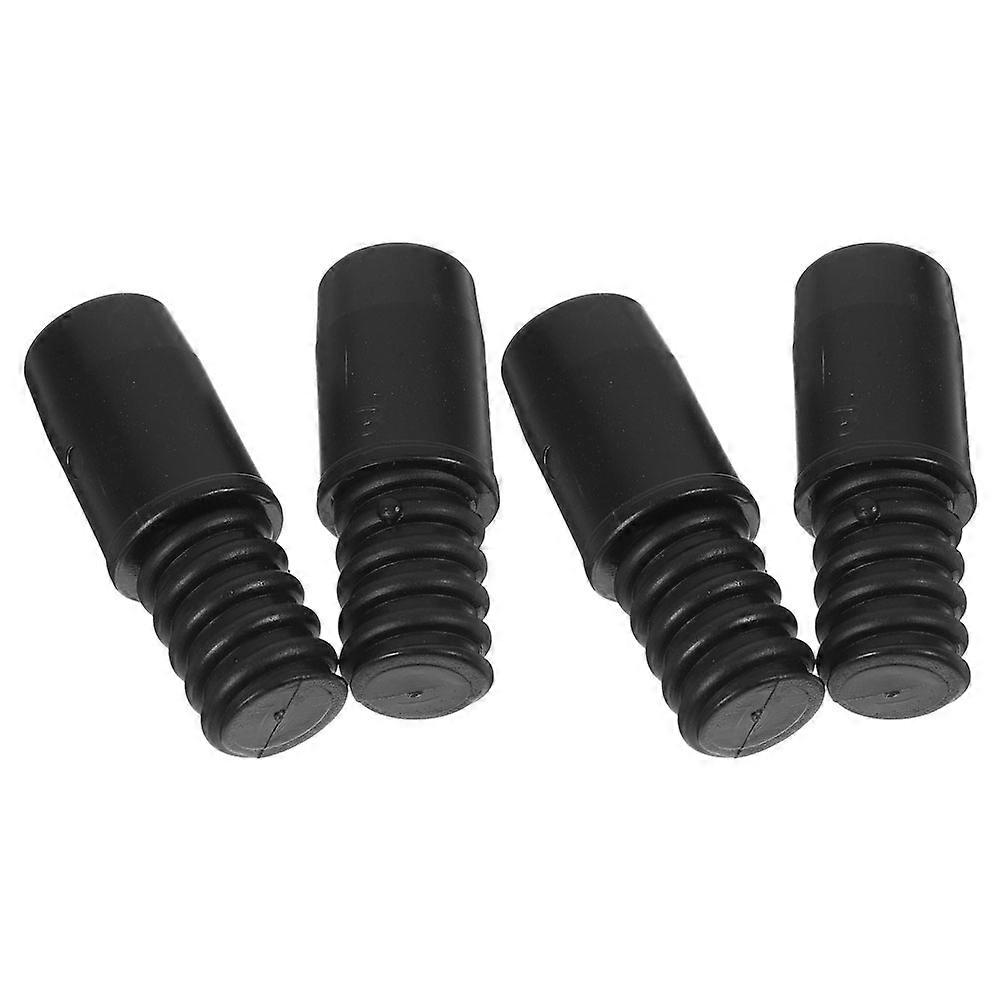 4Pcs Threaded Tip Replacement Threaded Tip Repair Mop Handle Pole Handle Replacement Tail Adapter