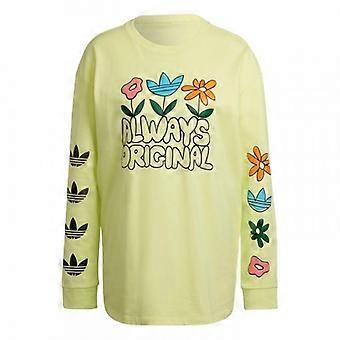 Camiseta de manga comprida Adidas Always Original para mulheres