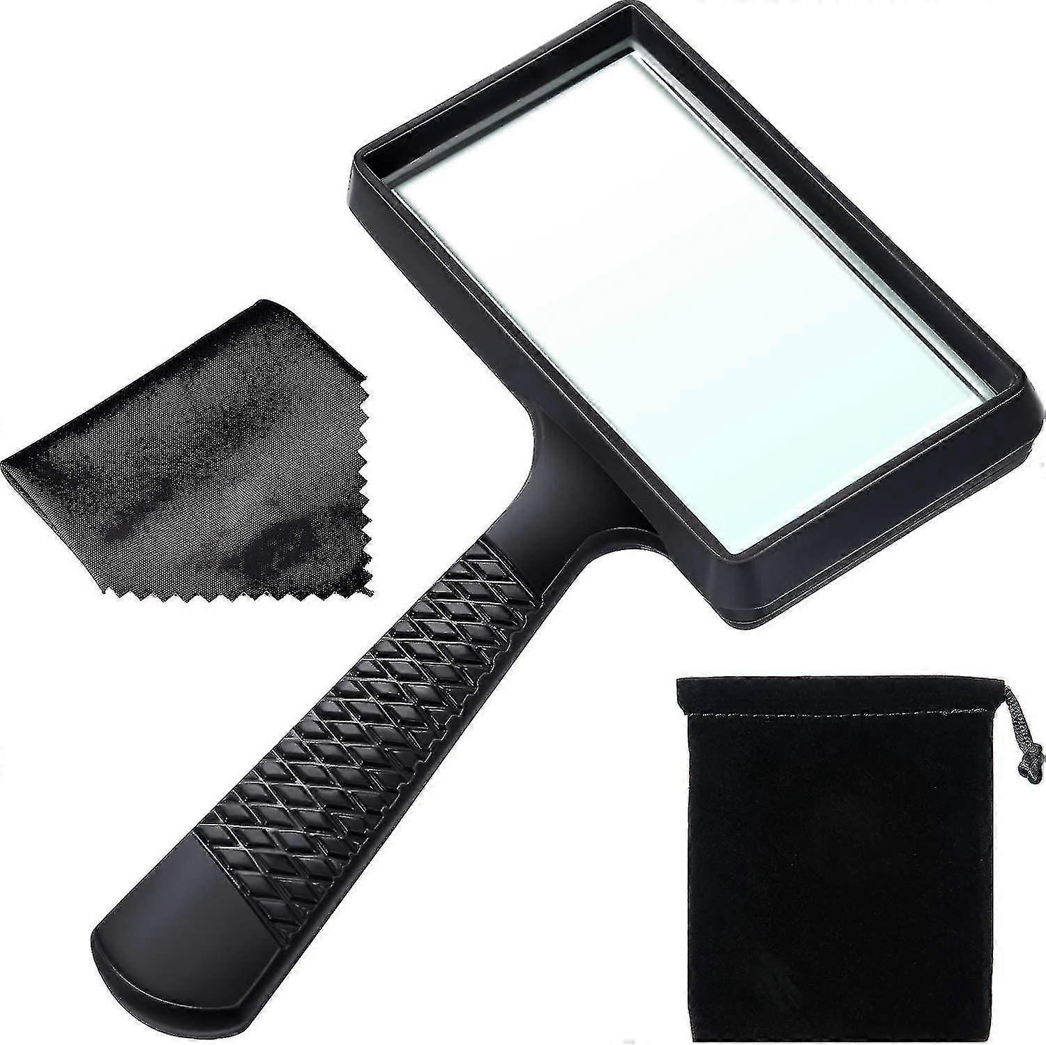 Loupe portable rectangulaire